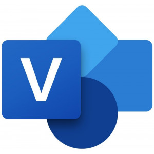 Elektronicky: Microsoft CSP Visio Plan 2 předplatné 1 rok, vyúčtování ročně