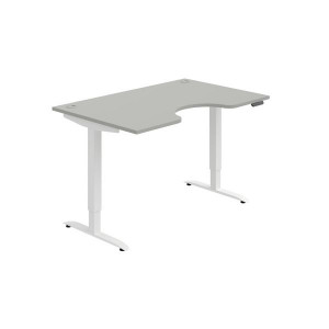 Psací stůl Hobis Motion Ergo MSE 2M 1400 - šedá/bí