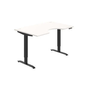 Psací stůl Hobis Motion Ergo MSE 2M 1400 - bílá/če