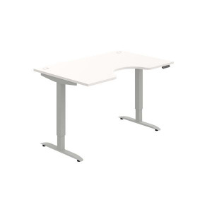 Psací stůl Hobis Motion Ergo MSE 2M 1400 - bílá/še