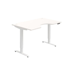 Psací stůl Hobis Motion Ergo MSE 2M 1400 - bílá/bí