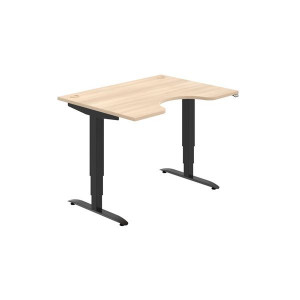 Psací stůl Hobis Motion Ergo MSE 3 1200 - akát/čer