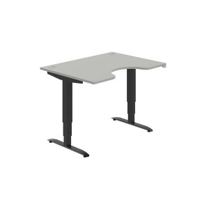 Psací stůl Hobis Motion Ergo MSE 3 1200 - šedá/čer