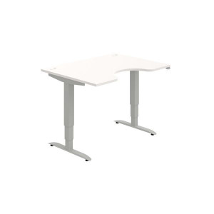 Psací stůl Hobis Motion Ergo MSE 3 1200 - bílá/šed