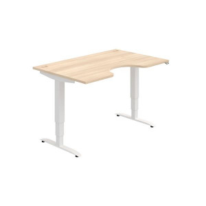 Psací stůl Hobis Motion Ergo MSE 3 1400 - akát/bíl
