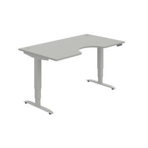 Psací stůl Hobis Motion Ergo MSE 3M 1600 - šedá/še