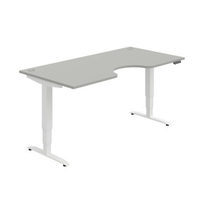 Psací stůl Hobis Motion Ergo MSE 3M 1800 - šedá/bí
