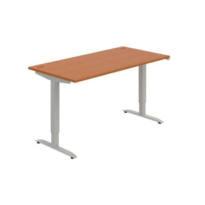 Psací stůl Hobis Motion MS 2 1600 - třešeň/šedá