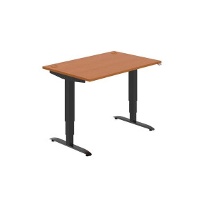 Psací stůl Hobis Motion MS 3 1200 - třešeň/černá
