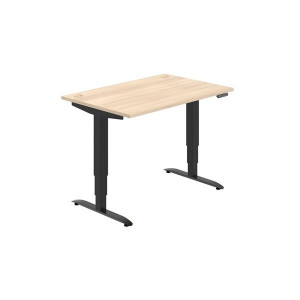 Psací stůl Hobis Motion MS 3M 1200 - akát/černá