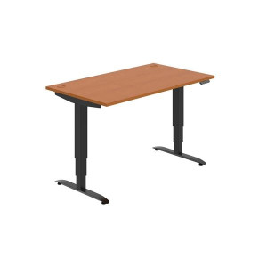 Psací stůl Hobis Motion MS 3M 1400 - třešeň/černá
