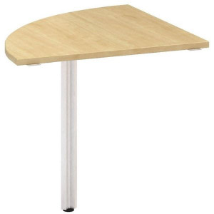 Přídavný stůl Alfa 100 - čtvrtkruh 80 cm, divoká h