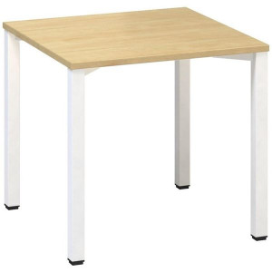 Psací stůl Alfa 200 - 80 x 80 cm, divoká hruška/bí