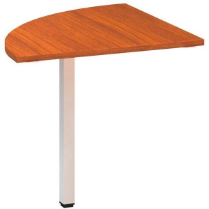 Přídavný stůl Alfa 200 - čtvrtkruh 80 cm, třešeň/b