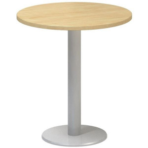 Jednací stůl Alfa 400 - 70 cm, divoká hruška/stříb