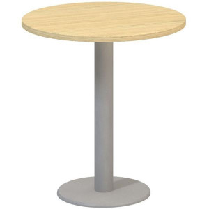 Jednací stůl Alfa 400 - 70 cm, dub Vicenza/stříbrn