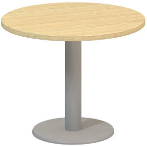 Jednací stůl Alfa 400 - 70 cm, nízký, dub Vicenza/