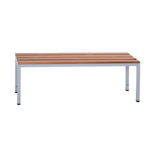 Lavice do šaten SRB - 100 cm, šedá/habr