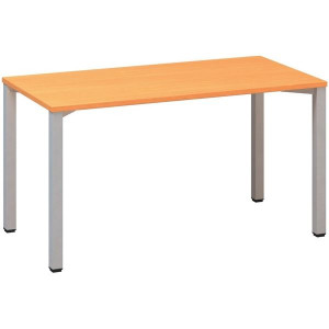 Psací stůl Alfa 200 - 140 x 70 cm, buk Bavaria/stř