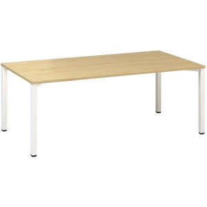 Jednací stůl Alfa 420 - 200 x 100 cm, divoká hrušk