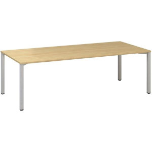 Jednací stůl Alfa 420 - 240 x 100 cm, divoká hrušk