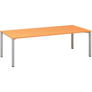 Jednací stůl Alfa 420 - 240 x 100 cm, buk Bavaria/