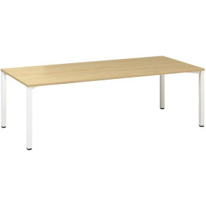 Jednací stůl Alfa 420 - 240 x 100 cm, divoká hrušk