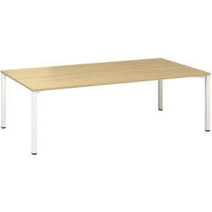 Jednací stůl Alfa 420 - 240 x 120 cm, divoká hrušk