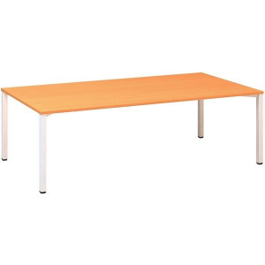 Jednací stůl Alfa 420 - 240 x 120 cm, buk Bavaria/