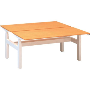 Výškově stavitelný stůl ALFA UP/duotable - 160 cm,