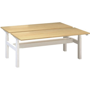 Výškově stavitelný stůl ALFA UP/duotable - 180 cm,