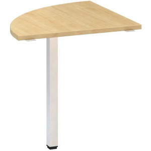 Přídavný stůl Alfa 200 - čtvrtkruh 70 cm, divoká h