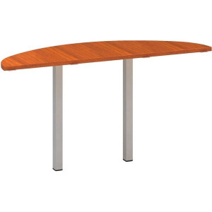 Přídavný stůl Alfa 200 - 140 cm, třešeň/stříbrný