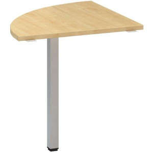 Přídavný stůl Alfa 200 - čtvrtkruh 70 cm, divoká h