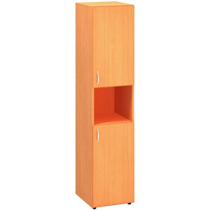 Policová skříň Alfa 500 - pravá, 2M dveře/1M nika/
