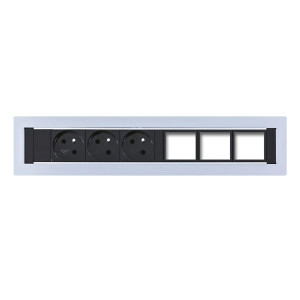 Konfigurovatelný pevný panel KPP 6 - šedý