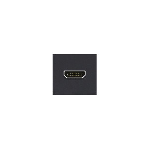 Standardní KEYSTONE konektor KPK HDMI 2 - černý