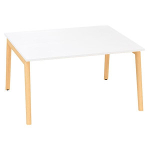 Psací stůl Alfa Root Bench - 140 x 160 cm, bílý