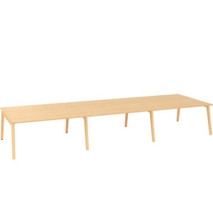 Psací stůl Alfa Root Bench - 480 x 160 cm, dub Vic