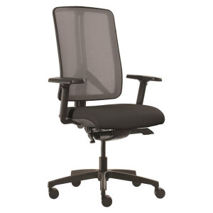 Kancelářská židle Flexi FX 1104 - synchro, černá