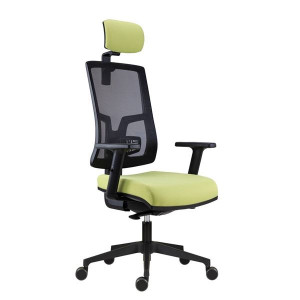Kancelářská židle New Pure PDH - synchro, sv.zelen