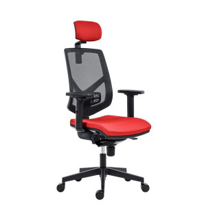 Kancelářská židle Skill - s podhlavníkem, synchron