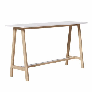 DESKA X BAROVY STUL WOOD,200X60CM,TL2,5CM, BILA W9
