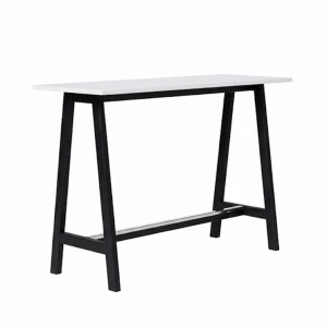 DESKA X BAROVY STUL WOOD,157X60CM,TL2,5CM, BILA W9