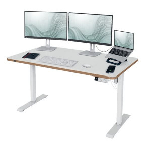 Výškově stavitelný stůl Leitz Ergo, 140 cm - elekt