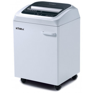 KOBRA skartovač 245 TS C4/ příčný řez 3,9 x 40 mm/ A4/ kapacita 23 listů/ objem koše 40l/ stupeň utajení P4/ šedý
