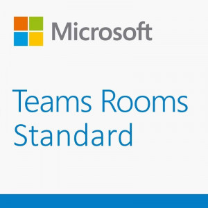 Elektronicky: Microsoft CSP Microsoft Teams Rooms Standard without Audio Conferencing předplatné 1 rok, vyúčtování ročně