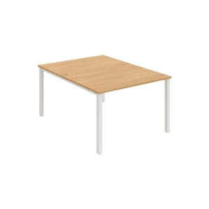 Psací stůl Hobis Uni USD 1200 - dub/bílá