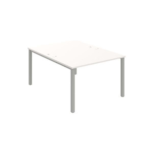 Psací stůl Hobis Uni USD 1200 - bílá/šedá