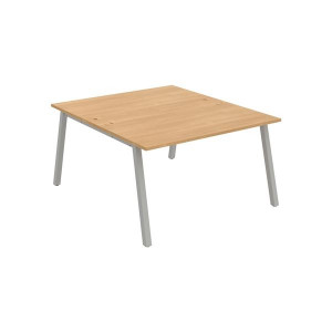 Psací stůl Hobis Uni USD A 1400 - dub/šedý